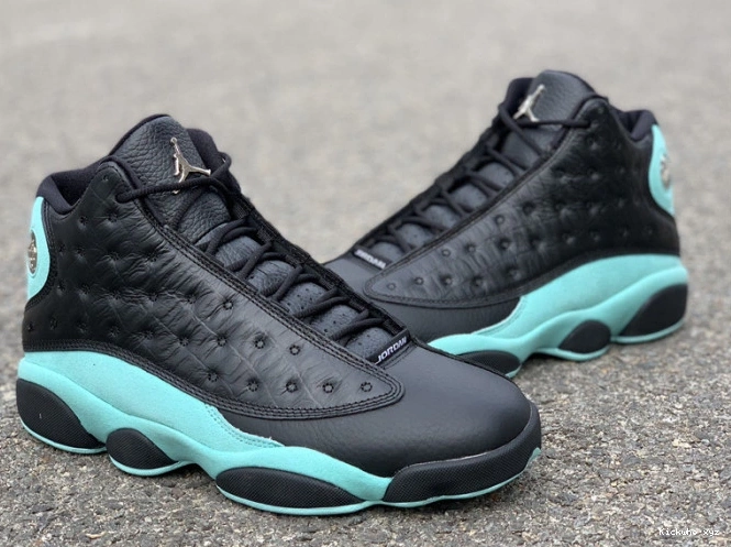 414571-030 Air Retro Green Island Black Jordan 13 0801